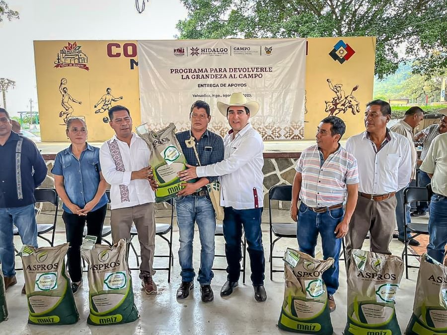Productores Afectados de Yahualica y Huautla Recibieron 331 Cheques del Seguro Agrícola Catastrófico