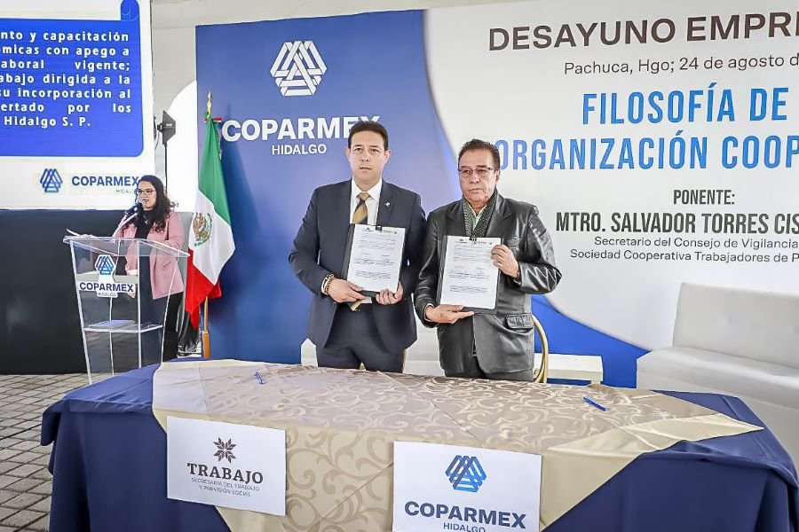 Firman Convenio de Colaboración Para Impulsar Empleo Formal  y Asesoría en Normatividad Laboral