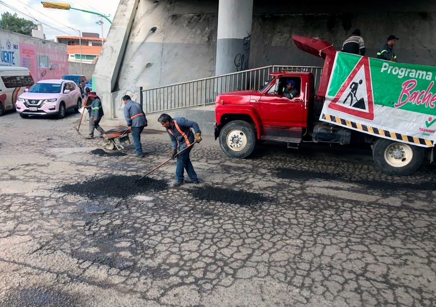 Gobierno de Tulancingo Mantiene Labores de Bacheo Para Contrarrestar Daños Generados Por Lluvias