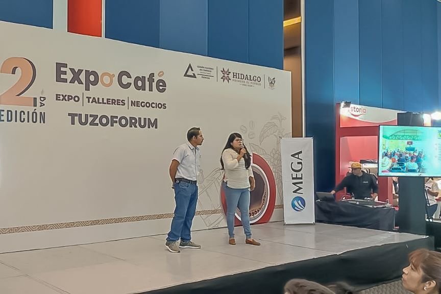 Imparten Talleres Especializados, Promueven Negocios y Ofertan Productos del Campo Hidalguense en Expo Café