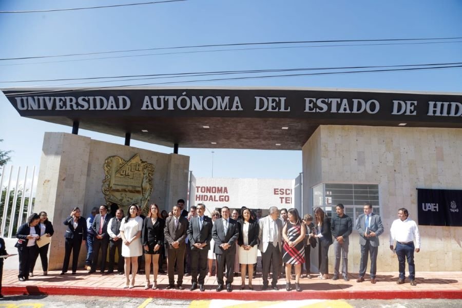 Inaugura UAEH Marco de Acceso en Escuela Superior de Tepeji