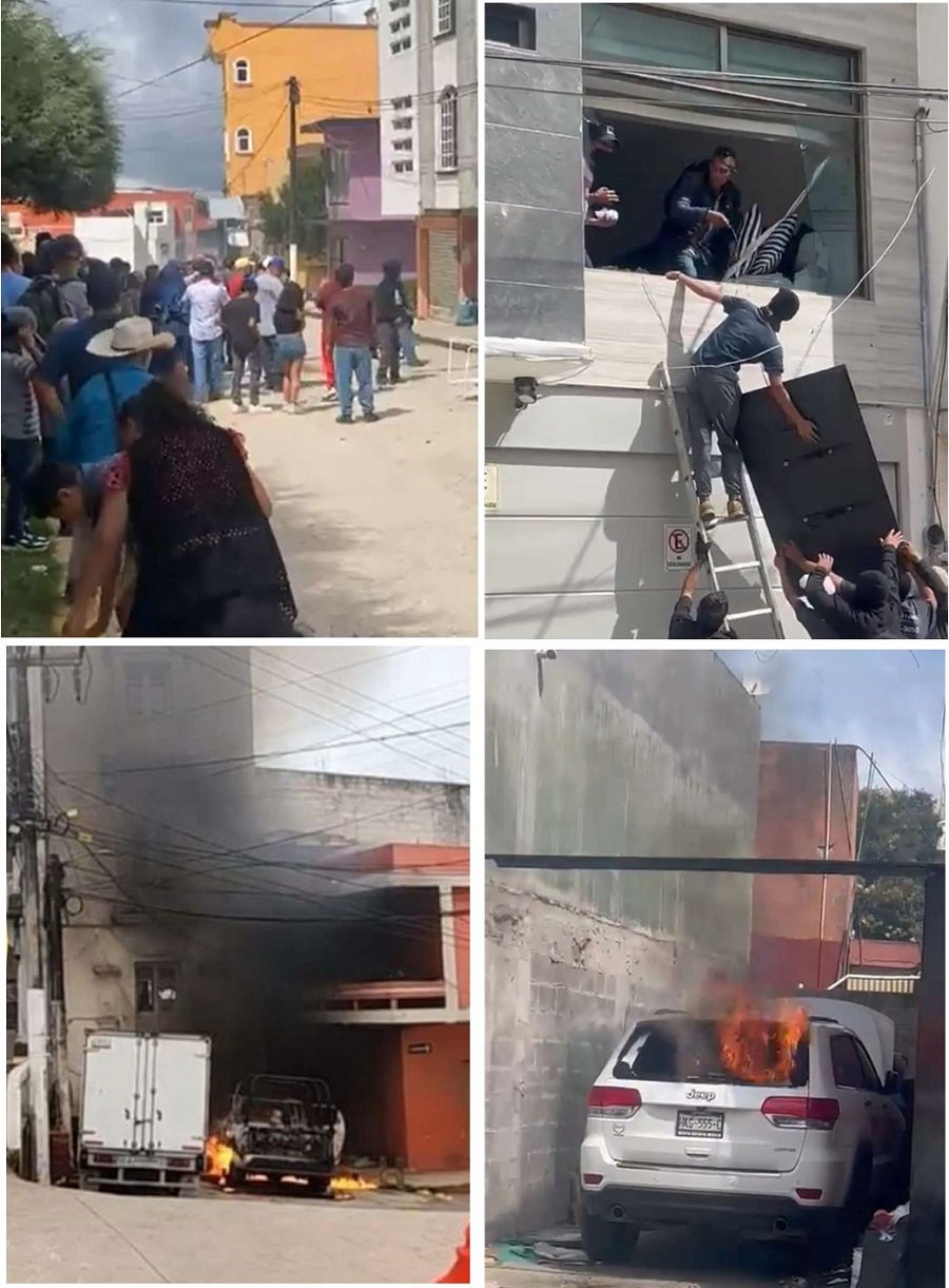 Incendian Dos Patrullas, Una Motocicleta, Saquearon la Casa del Presidente Municipal de Zimapán y Quemaron su Camioneta