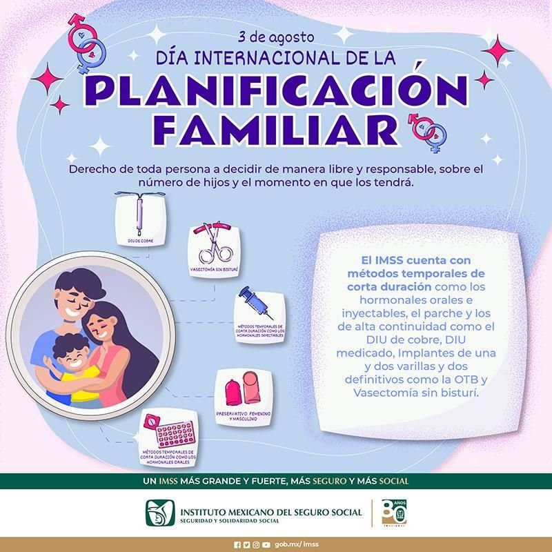 Promueve IMSS Hidalgo Concientización Acerca de Planificación Familiar
