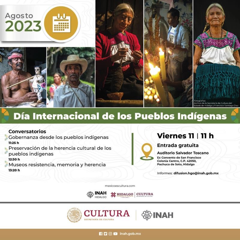 Promueven Secretaría de Cultura e INAH Memoria y Defensa de los Pueblos Indígenas