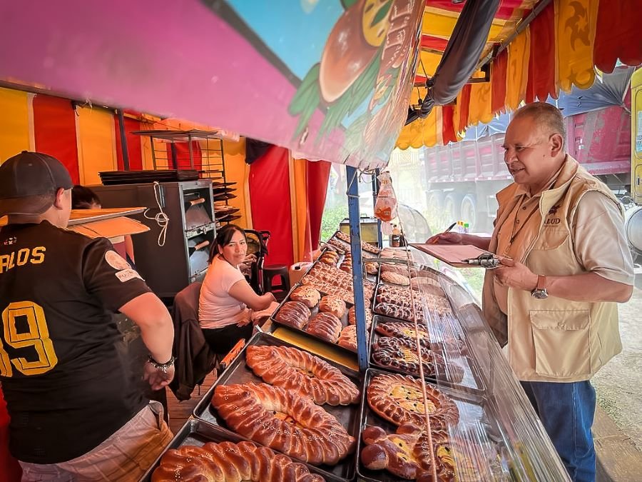 Realiza COPRISEH fomento y vigilancia sanitaria, durante la Expo Feria Mineral de la Reforma