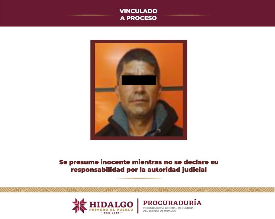 Juez de Control Vincula a Proceso a Sujeto con Prisión Preventiva por Tentativa de Feminicidio y Violencia Familiar