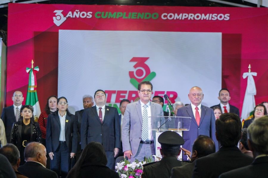 Alcalde Jorge Márquez Alvarado Rindió Su Tercer Informe de Gobierno Desde Velaria de La Floresta