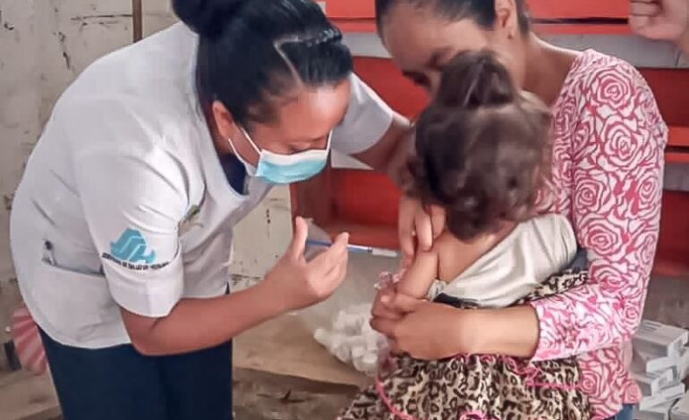 Alcanzó 73 % la Cobertura de Vacunación Para Menores de Un Año de Edad