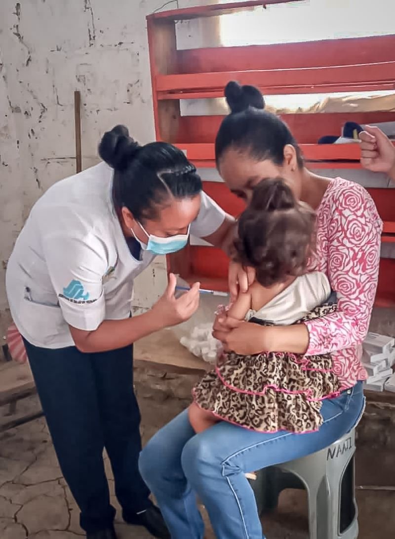 Alcanzó 73 % la Cobertura de Vacunación Para Menores de Un Año de Edad