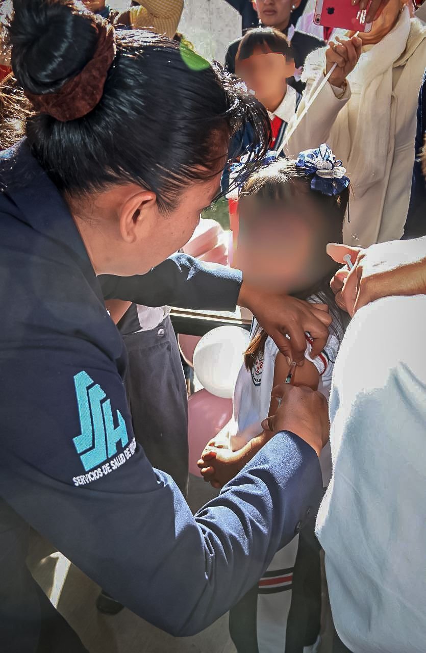 Campaña de Vacunación Contra el VPH en Hidalgo