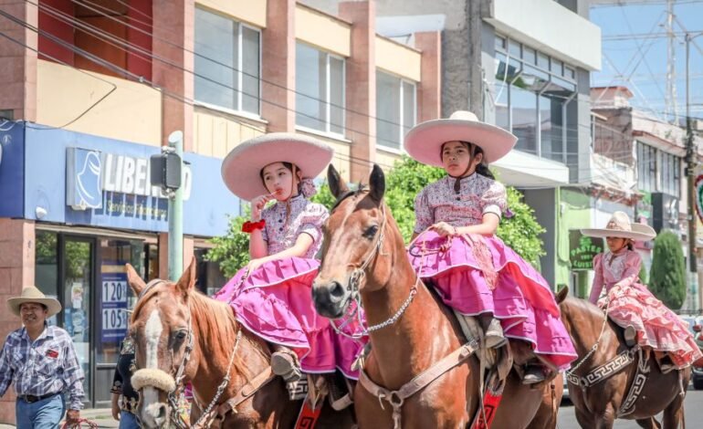 Celebran Día de la Charrería en la capital hidalguense