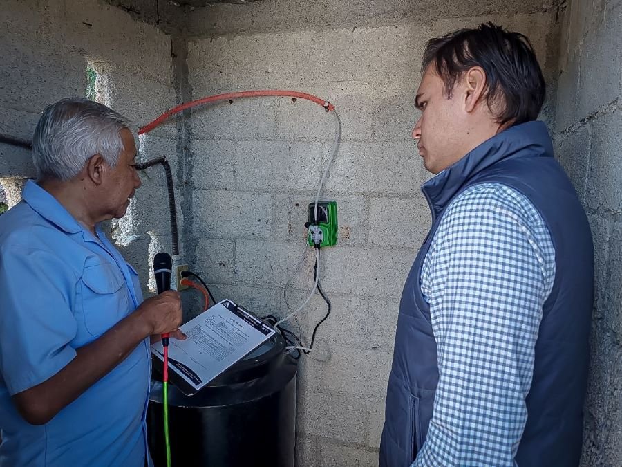 Garantiza CEAA Agua Potable a Comunidades de Hidalgo