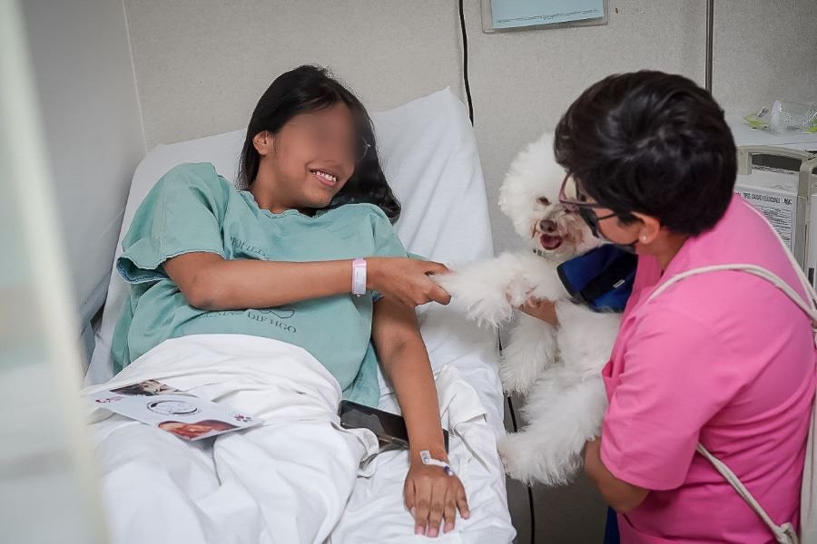 Hospital del Niño DIF Hidalgo, institución Pionera En Terapia Canina