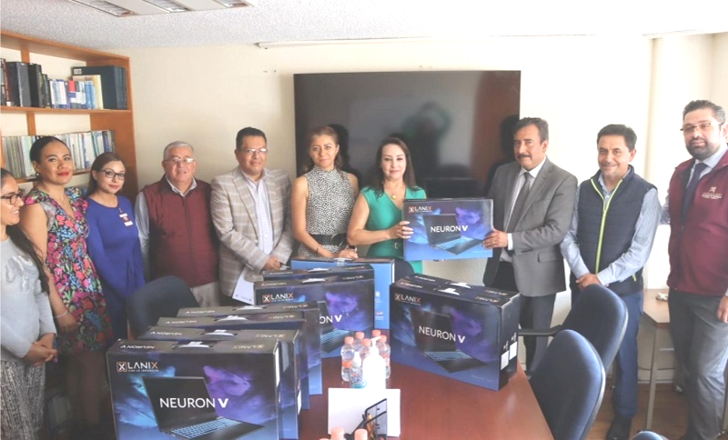 La Secretaria de Hacienda Entrega Equipos de Cómputo para Afianzar la Modernización de la Administración Fiscal en Hidalgo