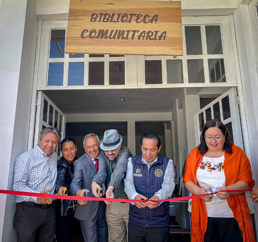 Impulsa Comunidad de Benito Juárez Reinauguración de Biblioteca Pública
