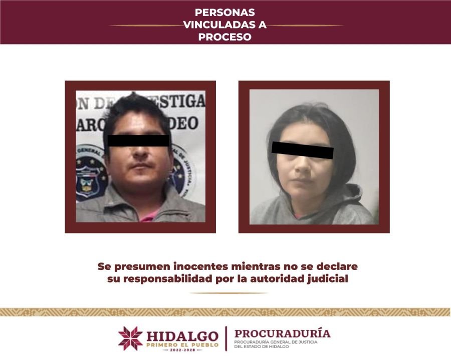 Obtuvo PGJEH la Vinculación a Proceso Para Dos Personas Investigadas Por Narcomenudeo