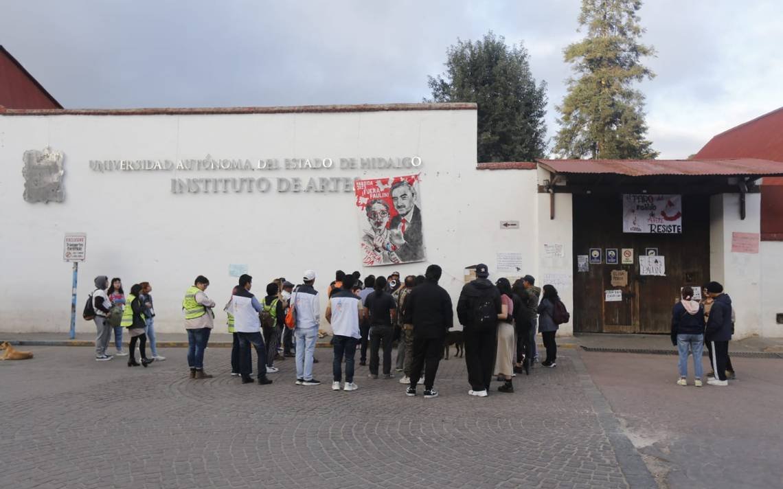 Continuará el Paro de Actividades en la UAEH, Hasta que Renuncie el Rector Octavio Castillo y la Salida de José Esteban Rodríguez Dávila del CEU