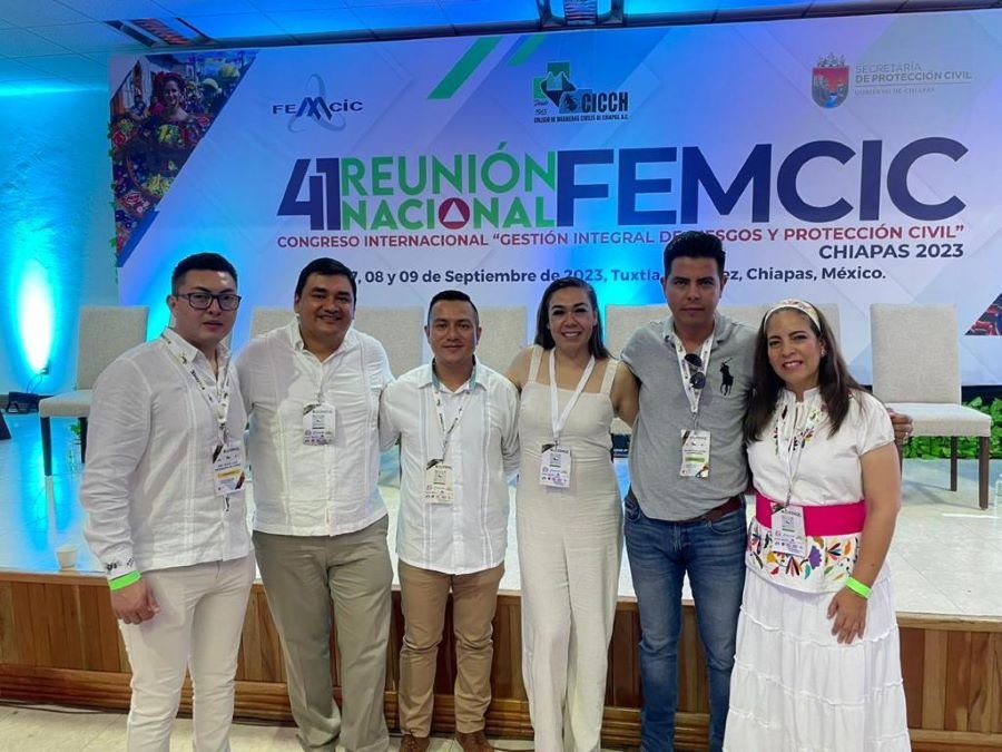 Participa CICEH en El 41 Congreso Nacional de La FEMCIC Realizado en Chiapas