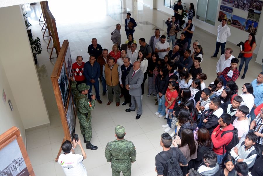 Sedena y Gobierno de Tulancingo Inauguraron Exposición Fotográfica