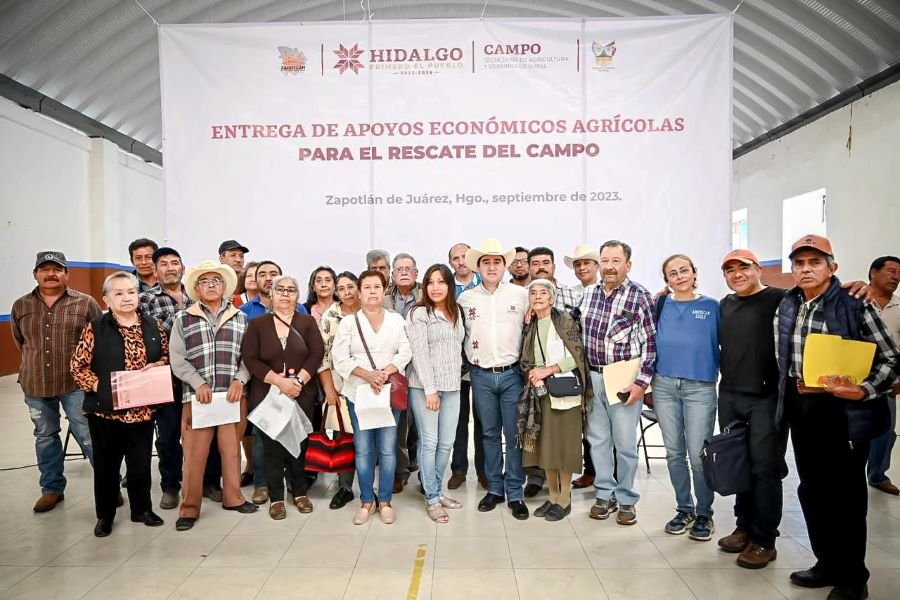 Seguro agrícola benefició a 317 productores de Hidalgo: Saderh