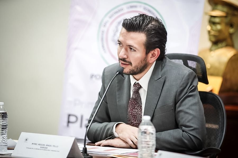 Tello Vargas Desglosa Plan de  Desarrollo Ante LXV Legislatura