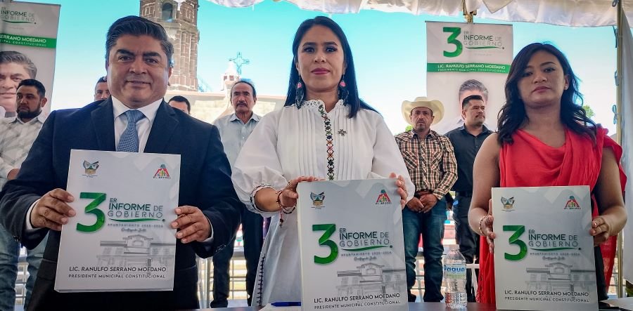 Tercer Informe de Gobierno del Municipio de El Arenal, que Encabeza Ranulfo Serrano Moedano