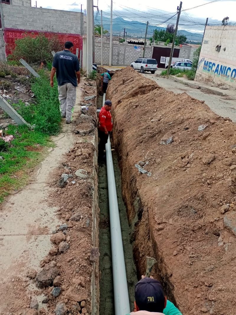 Habitantes de Metilatla Son Beneficiados Con Pavimentación y Dos Líneas de Agua Potable