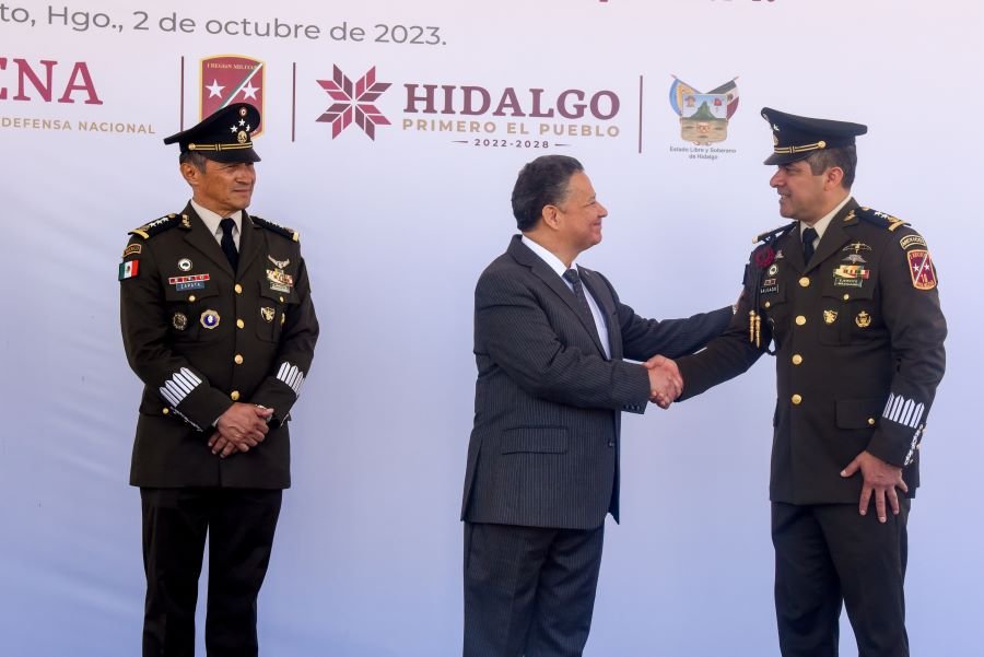 El Gobernador Julio Menchaca Reconoció el Trabajo y Compromiso Mostrado Por Las Fuerzas Armadas en la Entidad