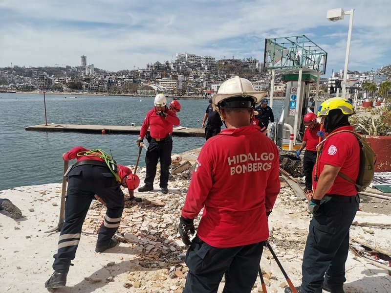 Brigadistas de Hidalgo Continúan Levantando a Guerrero; Sólido Apoyo de la SSPH