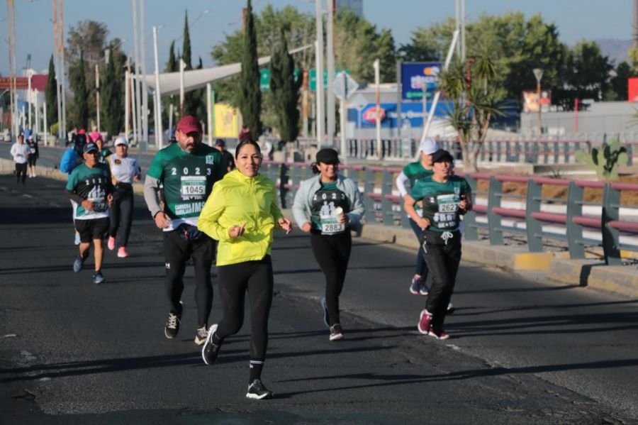 Cuenta IMSS Hidalgo con más de 3 mil participantes en Carrera Familiar 2023
