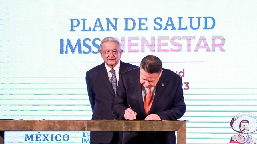 Hidalgo Firmo, Junto con 22 Gobernadores   el Acuerdo Nacional IMSS-Bienestar