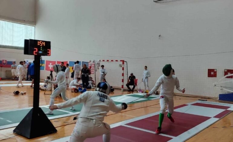 Esgrimista Hidalguense Pone en Alto al Estado en La Copa del Mundo Satélite