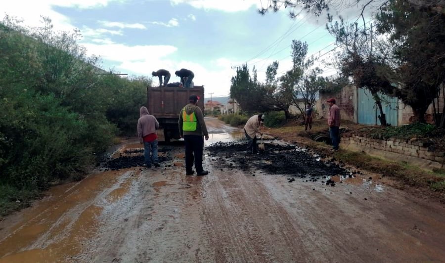 Gobierno Municipal de Tulancingo Realizó Trabajos Para Rehabilitación de Acceso a Valle Verde