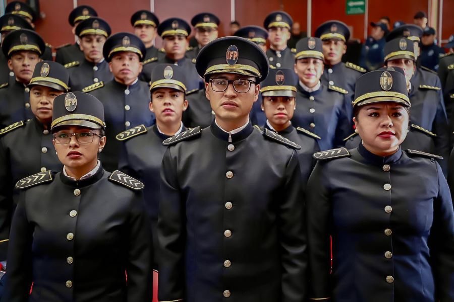 Destacan Cadetes del Ifp y Policías Estatales Reciben Ascenso