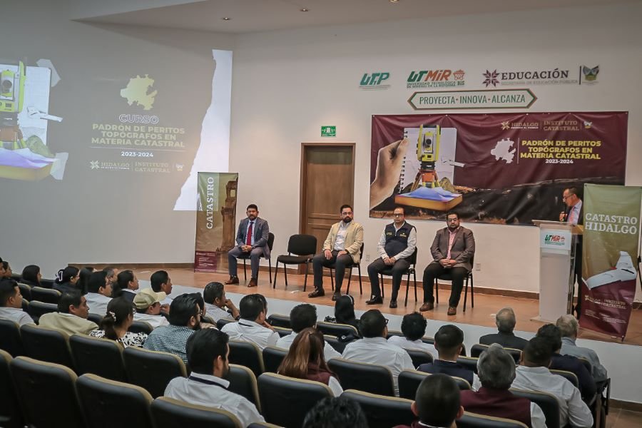 Impulsa Gobierno Estatal, Capacitación de Topógrafos de Hidalgo
