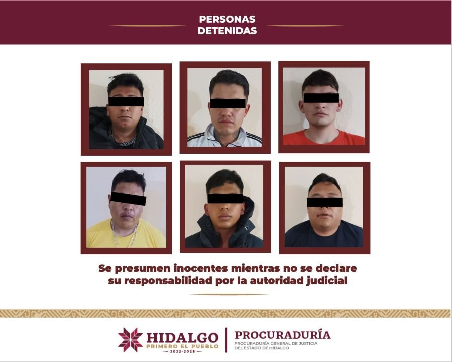 Mediante un Cateo en Pachuca, la PGJEH Desarticuló Un Centro de Narcomenudeo y Detuvo a Seis Personas