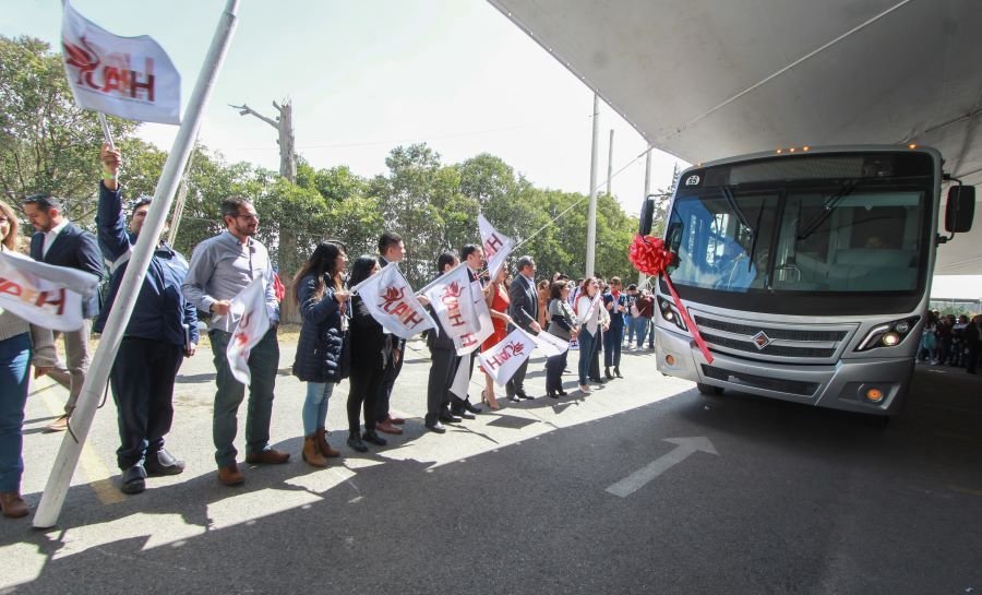 Nuevo Garzabús a Estudiantado de Escuela Superior de Ciudad Sahagún