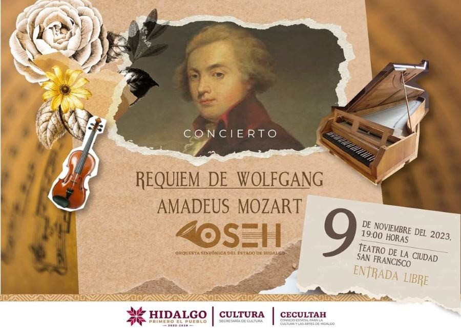 Orquesta Sinfónica ofrecerá concierto gratuito de Mozart