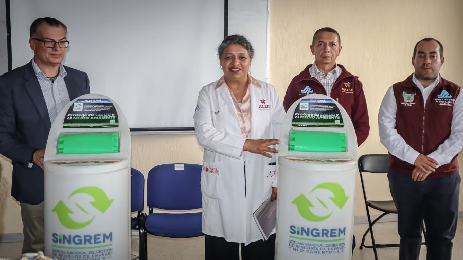 Recibe Hidalgo Contenedores Para Disposición Adecuada De Medicamentos Caducos