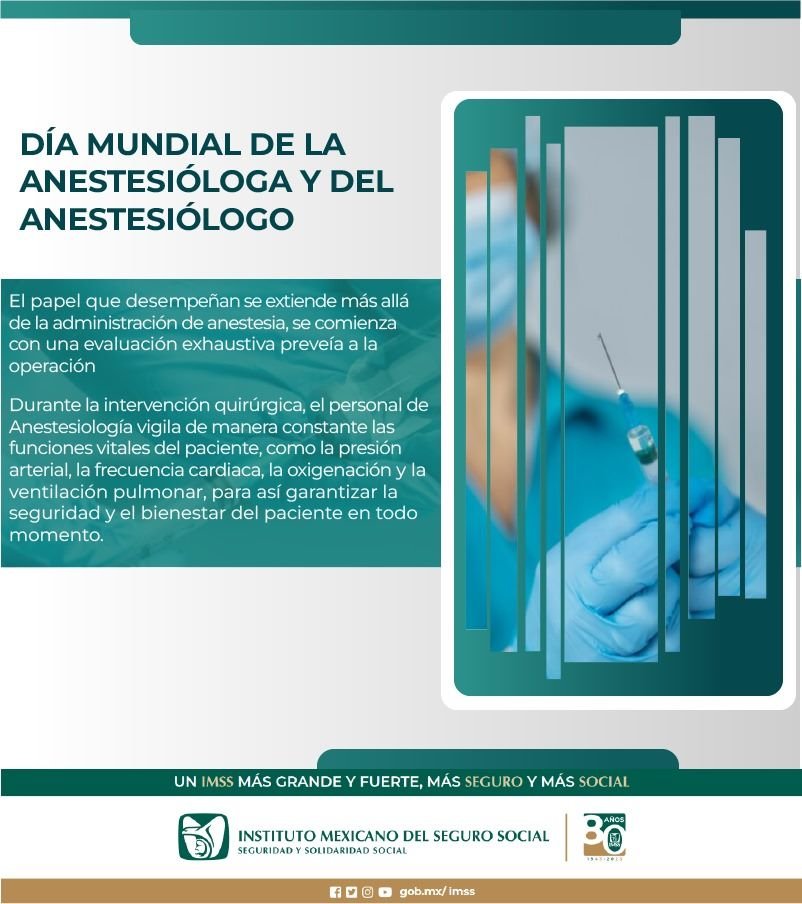 Reconoce IMSS Hidalgo Labor del Personal de Anestesiología