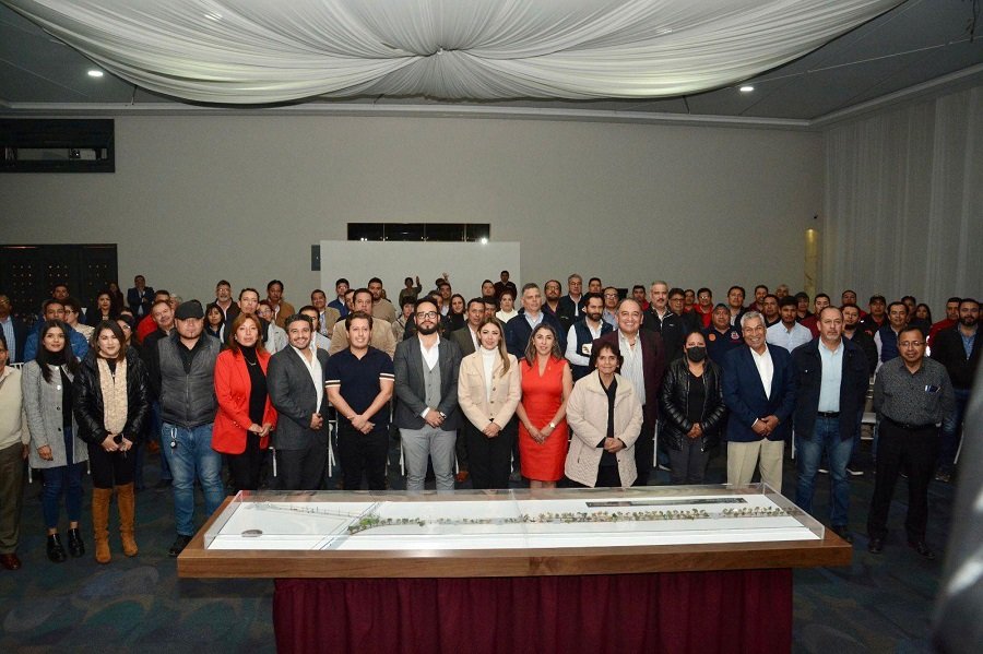 Tepeapuco Presenta la Primera Etapa del Proyecto de Modernización Del Corredor Industrial de Ciudad Sahagún.