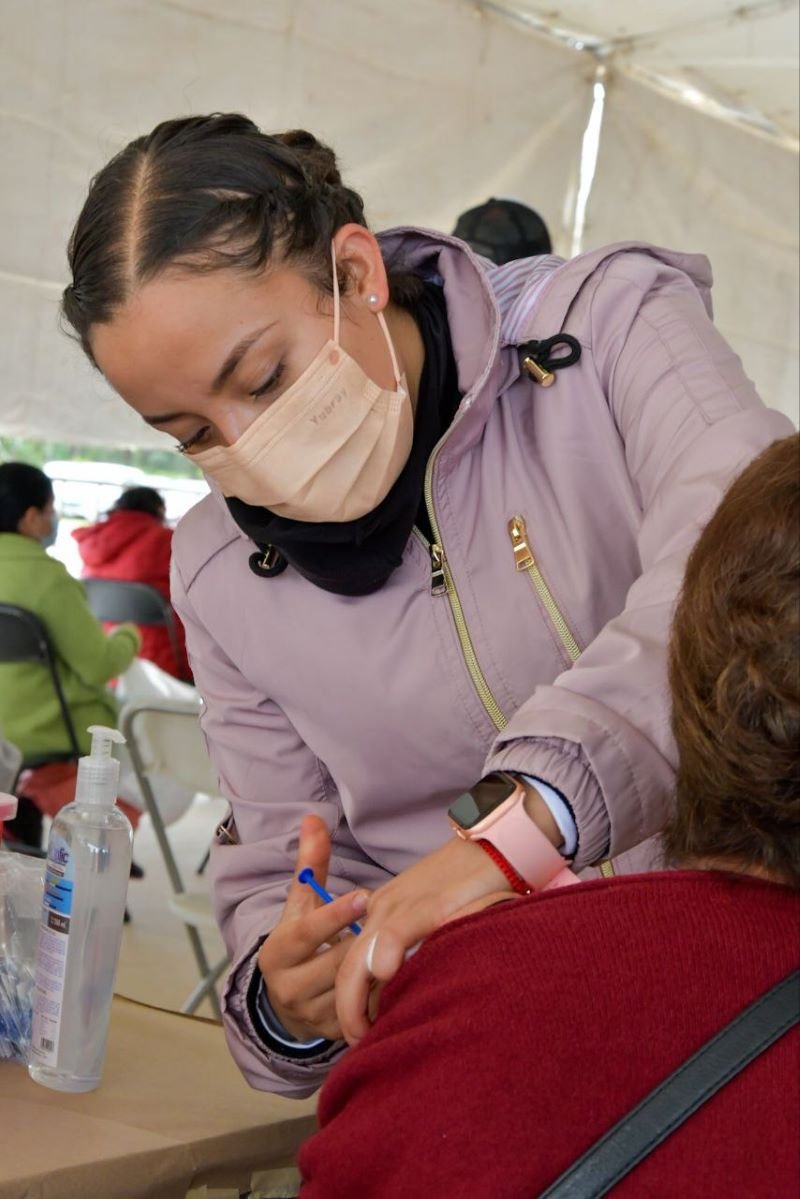 28 de Noviembre Vacunación Contra Influenza Para Grupos Vulnerables en Presidencia Municipal de Tulancingo