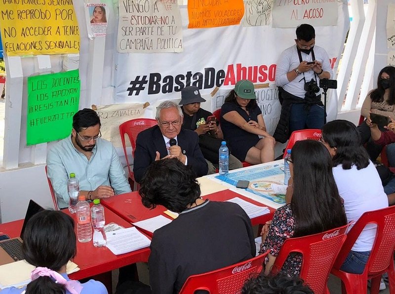 Acuerdan Alumnos Paristas del ITP y Director General del Tecnm, Reunión con el Gobernador Como Mediador y Consulta a los Estudiantes