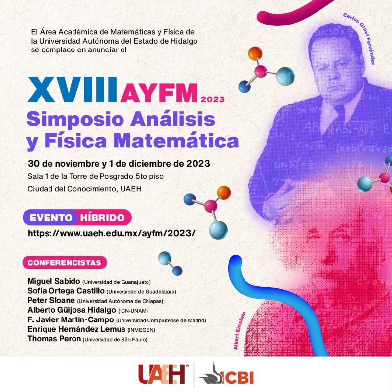 Brinda UAEH Espacios de Divulgación Científica en Análisis y Física Matemática