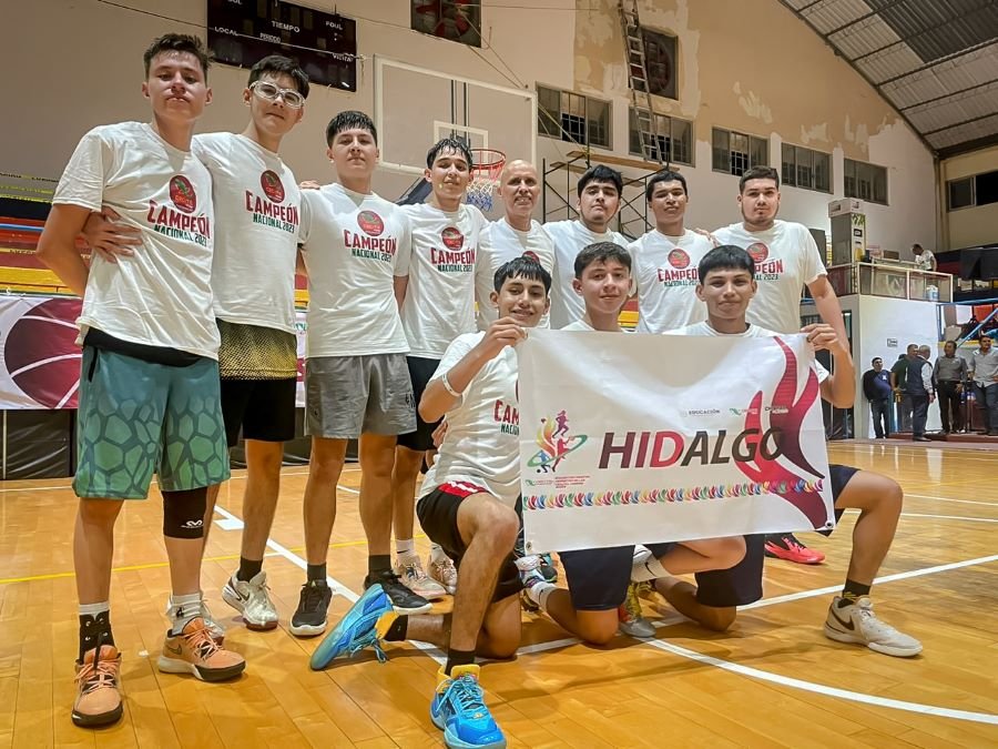 CECyTE Hidalgo, Campeón Nacional en Basquetbol Varonil