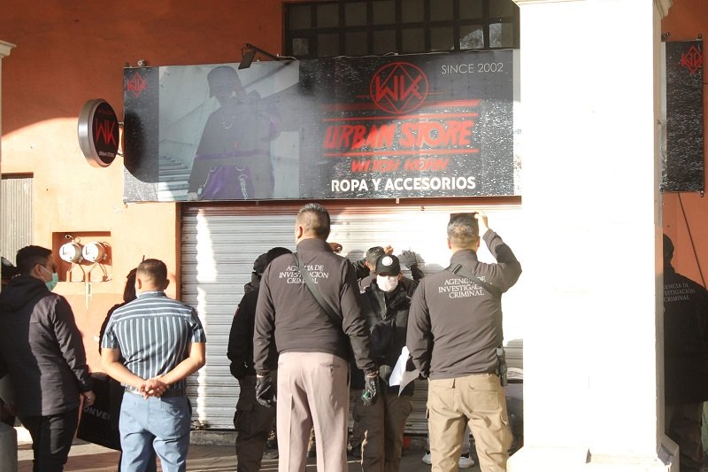 Clausura la FGR  Negocios en Pachuca que Vendían  de Marcas Clonadas en Santa Julia y Fraccionamiento Constitución