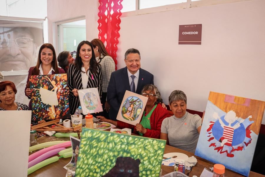 Con Talleres de Pintura Gobierno de Hidalgo Impulsa el Bienestar