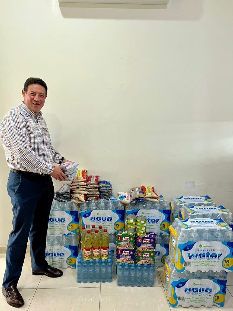 Coparmex instala Centro de Acopio.