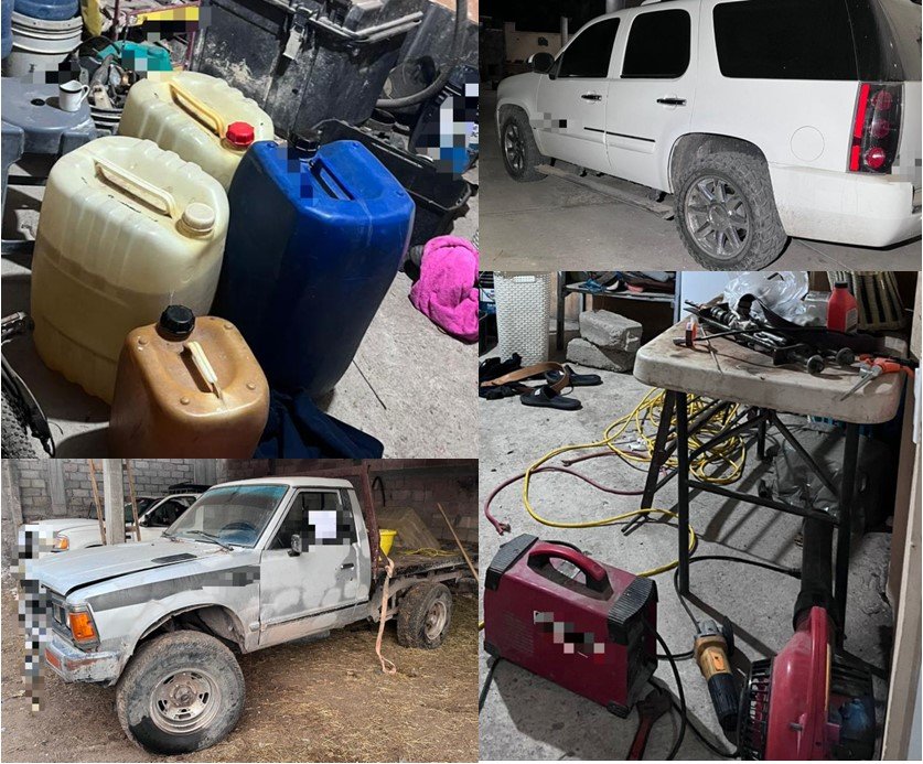 En Cateo FGR Asegura Hidrocarburo y Detiene a Una Persona en Hidalgo