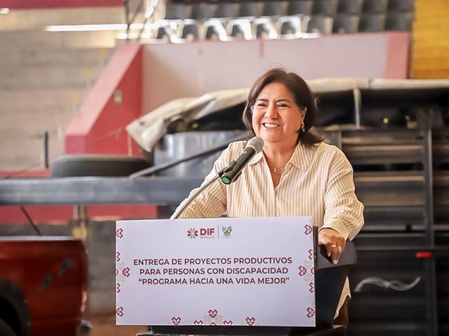 Entrega Edda Vite Proyectos Productivos para Hidalguenses con Discapacidad Permanente